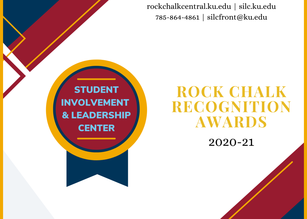 Rock Chalk Recognition Awards 2020-21