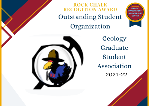 Outstanding Student Organization 2021-22 Geology Graduate Student Association